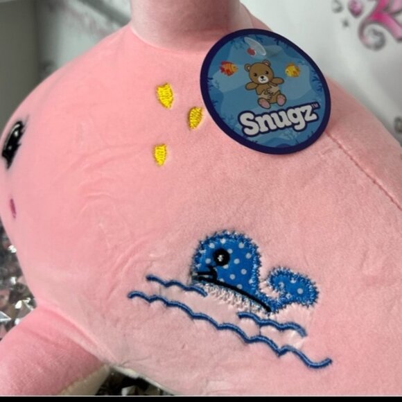 Dolphin plush toy stuffed animal brand new with tagsPink Plush Whale dolphin Toy - Picture 5 of 5
